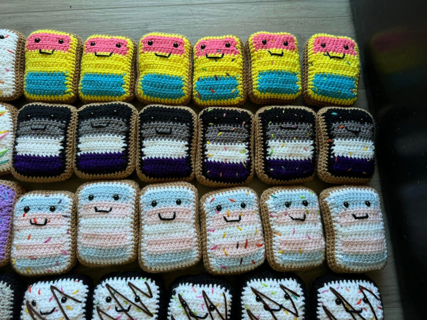 Crochet Poptarts!