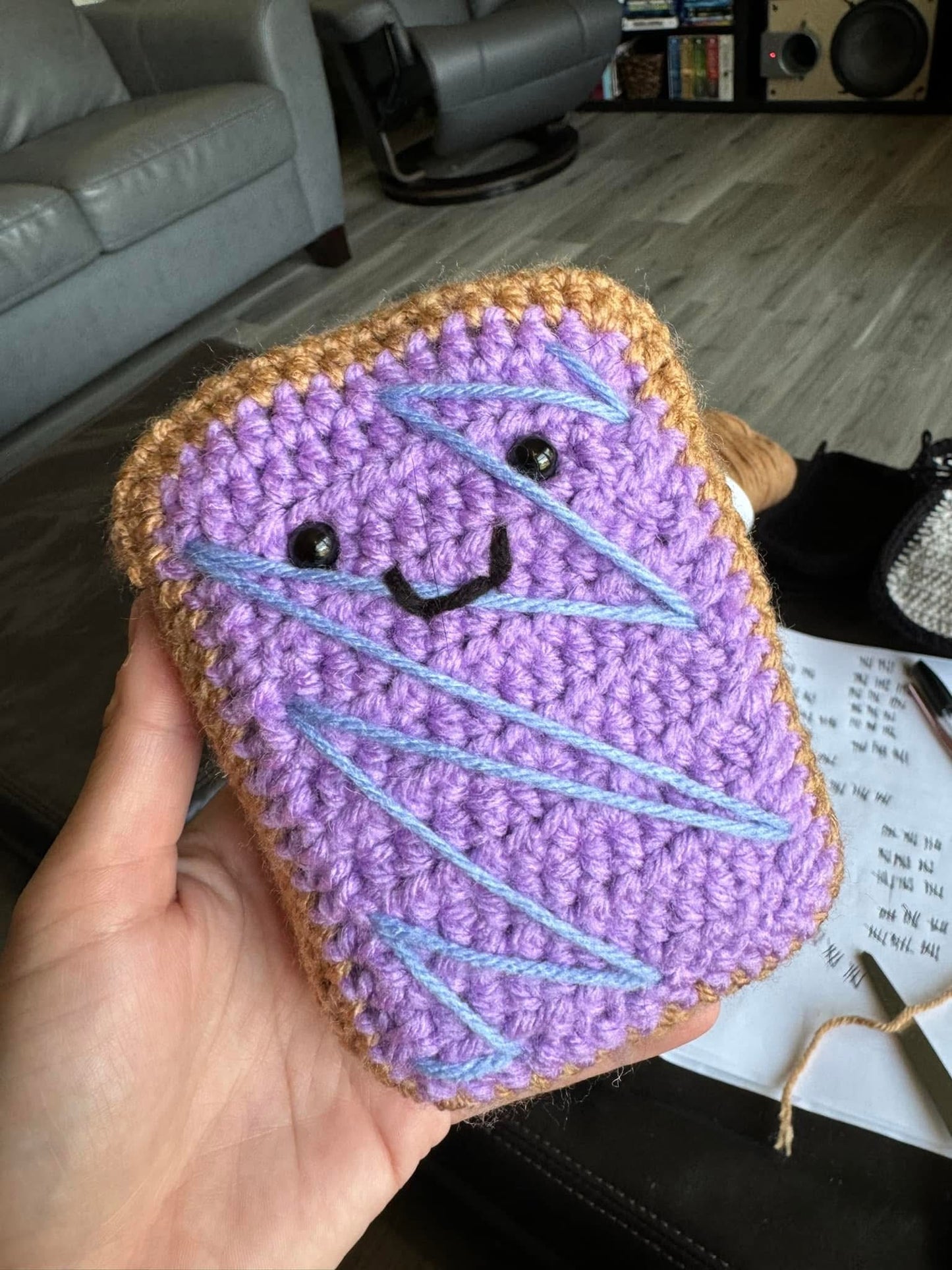 Crochet Poptarts!