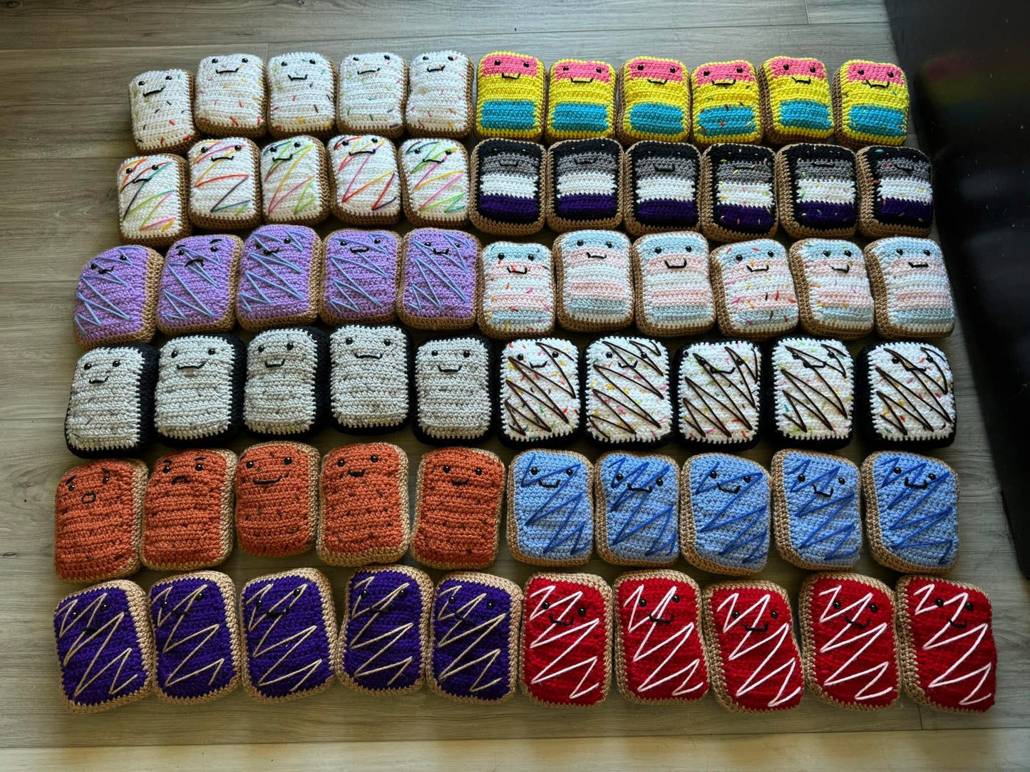 Crochet Poptarts!